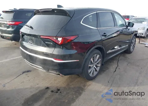 2025 Acura Mdx Technology Package z USA, uszkodzony, nr VIN 5J8YE1H43SL035023